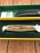 Puma Knife: Puma 1982 Jagdnicker Knife with Stag Handle & Green & Yellow Box #27282
