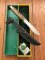 Puma Knife: Puma 1982 Jagdnicker Knife with Stag Handle & Green & Yellow Box #27282
