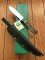 Puma Knife: Puma 1991 ForsterNicker Knife with Stag Handle & Green & Yellow Box