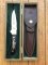 Puma Knife: Puma Rarity Original 1769-1991 4 Star Fixed Blade COPPER Silberlöwe Knife with Grenadill Handle in Original Box