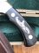 Puma Knife: Puma Rarity Original 1769-1991 4 Star Fixed Blade COPPER Silberlöwe Knife with Grenadill Handle in Original Box