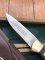 Puma Knife: Puma Rarity Original 1769-1991 4 Star Fixed Blade COPPER Silberlöwe Knife with Grenadill Handle in Original Box