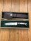 Puma Knife: Puma Rarity Original 1769-1991 4 Star Fixed Blade COPPER Silberlöwe Knife with Grenadill Handle in Original Box