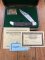 Schrade Ducks Unlimited USA-Made Federal Duck Stamp 1992/93 knife in Wooden Gift Box