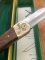 Puma Rare 1968 model 970 PLAINSMAN Engraved Model Folding Lock Knife in box Serial Number 56984