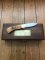 Puma Knife: Limited Edition 715 4 Star Spirit of Massachusetts Scrimshawed Handle in Wooden Presentation Box