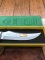 Puma Knife: 1972 Puma Skinner with Stag Antler Handle & Original Green & Yellow Box