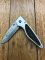 Puma Knife: Puma 2003 Medium OVAL Stag Slab Linerlock Folding Knife in original box