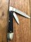 Puma Knife: Puma Original Rare 1984 Pony 620 Twin Blade Knife with Stag Antler Handle