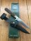 Puma Knife: Puma 1990's Gnicker Knife with Stag Handle & Original Green Box
