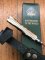 Puma Knife: Puma 1990's Gnicker Knife with Stag Handle & Original Green Box