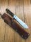 Puma Knife: Puma Vintage 1984 White Hunter with Stag Handle & Original Sheath