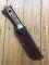 Puma Knife: Puma Vintage 1968 White Hunter with Stag Handle & Original Sheath