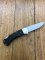 Puma Knife: Puma Original 1977 4 Star Folding Lock Blade Knife with Black Buffalo Handle #29771