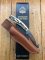 Puma Knife: Puma Pro Hunter Gut Hook Knife with Stag Antler Handle