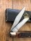 Puma Knife: Puma Stockman Folding Knife with Lighter Jigged Brown Bone Handle