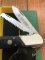Puma Knife: 1990 Puma 22 0923 Jagdmesser Twin Blade Hunting Pocket Knife with Ebony Handle