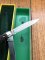 Puma Knife: Puma Rare Original 1977 Boxed 675 Stock Knife with Red Bone Handle