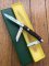 Puma Knife: Puma Rare Original 1969 Boxed 675 Stock Knife with Red Bone Handle