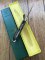 Puma Knife: Puma Rare Original 1969 Boxed 675 Stock Knife with Red Bone Handle
