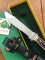 Puma Knife: Puma 1985 Jagdnicker Knife with Stag Handle & Green & Yellow Box #41582