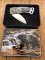 Bear and Wolf Pocket Folding Knife Gift Tin