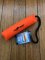 Dog Training Dummy: Avery 2" Blaze Orange Canvas Puppy Dummy 8.5" Long