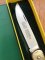 Puma Knife: Puma 1987 model 770 Pointer Folding Knife with Jacaranda Handle Original Box and matching Warranty