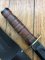 J.NOWILL & SONS  J.ADAMS SHEFFIELD ENGLAND BLACK BLADE ISRAELI COMMANDO KNIFE