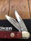 Boker Tree brand Classic Red Bone Copperhead Trapper Knife