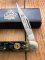 Puma Knife: Puma Bantam Folding Knife with Green Jigged Bone Handle