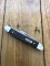 Case USA Knife: Circa 2010 Model 63087 Small/Medium Size 3 Blade Stockman Knife with Brown Jigged Bone Delrin Handle  Folding Knife