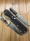 SOS Damascus *PUMA Bowie* Knife with Walnut Handle & Leather Sheath