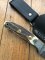 SOS Damascus *PUMA Companion* Knife with Sambar Deer Antler Handle & Leather Sheath