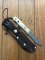 SOS Damascus *PUMA Hunters Pal* Knife with Bone Handle & Leather Sheath