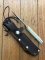 SOS Damascus *PUMA Hunters Pal* Knife with Bone Handle & Leather Sheath