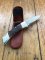 Schrade IXL Wostenholm Sheffield Made Small Lock Back Folding knife with Pouch #M0181