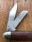 Parker Made in Japan 3 Blade Stockman Knife with Rosewood Handle