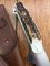 Puma Knife: Puma Circa 2000 Bowie II Special Edition Handmade Knife with Stag Antler Handle & Tan Sheath