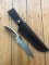 Puma Knife: Puma Hunters Companion with Stag Handle & Custom leather sheath