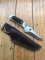 Puma Knife: Puma 'Lightly Sharpened' Buddy 2001 'Laser Cutout' with Stag Handle