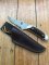 Puma Knife: Puma 'Lightly Sharpened' Buddy 2001 'Laser Cutout' with Stag Handle