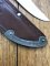 Puma Knife: Puma 1960's 6305 SPORTMESSER Knife with Leather Handle & Original Sheath