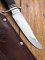 Puma Knife: Puma 1960's 6305 SPORTMESSER Knife with Leather Handle & Original Sheath