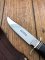 Puma Knife: Puma 1960's 6305 SPORTMESSER Knife with Leather Handle & Original Sheath