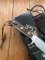 Puma Knife: Puma 2018 Model Bowie Handmade Knife with Stag Antler Handle & Lanyard