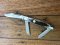 Puma Knife: Puma rare 'STOCK' 3 blade Fold back Knife with Stag Handle
