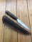 Handmade Steak/Skinning Knife with Rosewood Handle and Custom Sheath