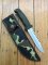 Buck Knife: Buck 639 Field Mate - Part Serrated Survival Knife with Green Rubber Handle & Camo Sheath
