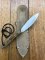 J.Murphy Knives USA: Canadian Guide Style Skinner with Suede Leather Sheath